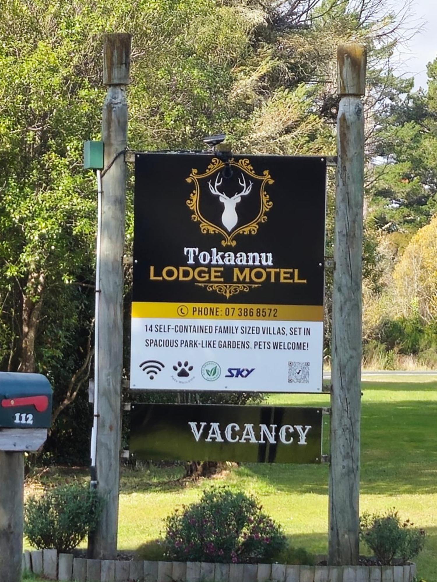 Tokaanu Lodge Motel Turangi Exteriör bild
